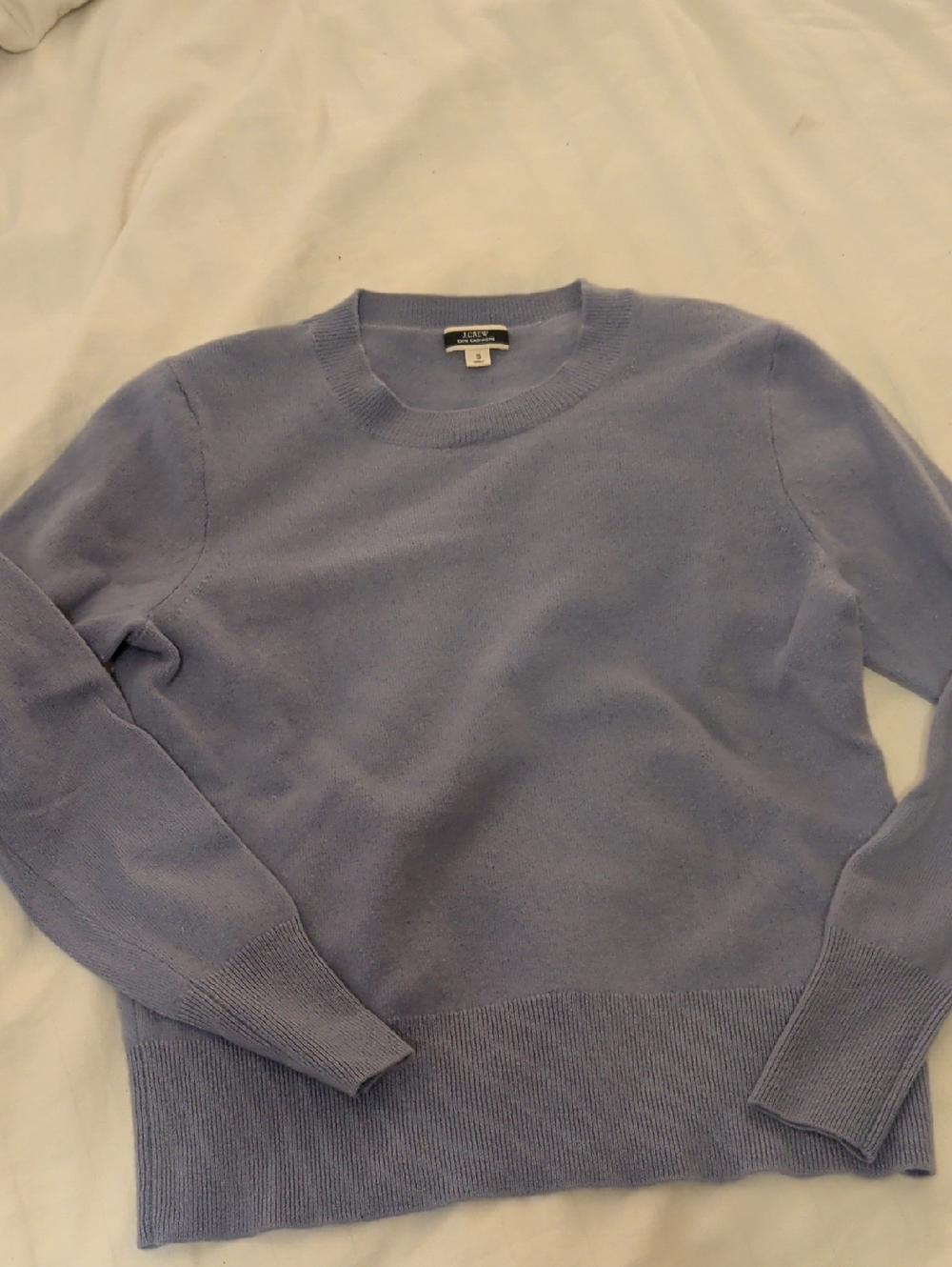 J. Crew Women's Crewneck Sweater in Light Blue